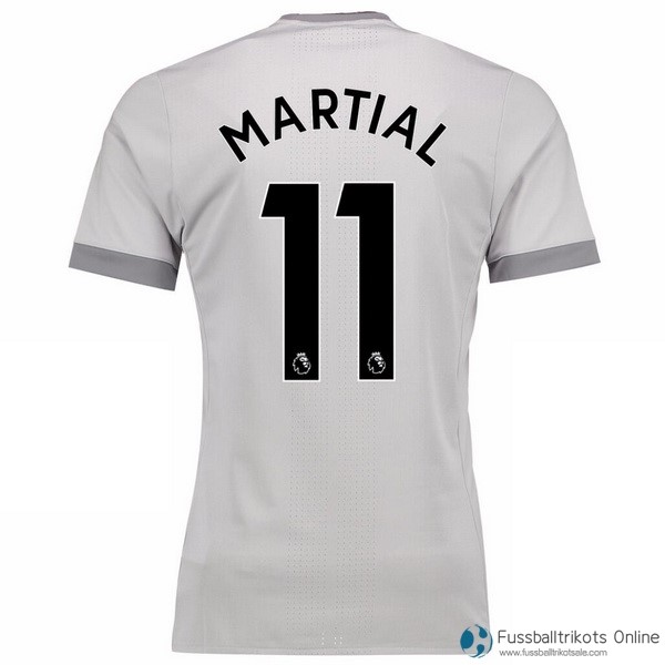 Manchester United Trikot Ausweich Martial 2017-18 Fussballtrikots Günstig